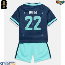 Otroški Nogometni dresi Nemčija David Raum #22 Gostujoči SP 2026 Kratek Rokav (+ Kratke hlače)